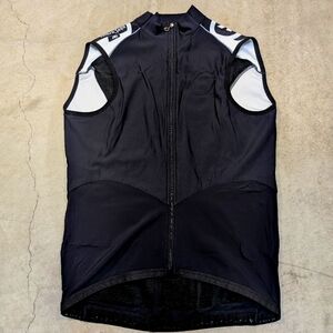Assos RXQ 607 Cycling Vest Full Zip Mens L Black Falkenzahn